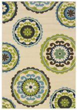 Oriental Weavers CASPIAN CSP-859J6 Img1 Traditional Floral Outdoors Area Rugs